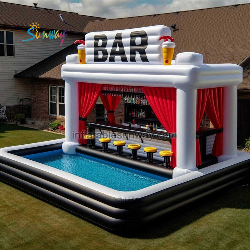 SW-289 4.5X4.5M Inflatable pool bar